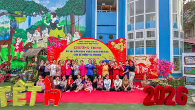 BÉ VUI LIÊN HOAN – MỪNG XUÂN BÍNH NGỌ 2026 chủ đề: “Xuân Yêu Thương”