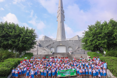TRƯỜNG MẦM NON PHÚ AN TỔ CHỨC CHO TRẺ KHỐI LÁ THAM QUAN DU KHẢO VỀ NGUỒN TẠI ĐỊA ĐẠO TAM GIÁC SẮT – TRẢI NGHIỆM HÌNH THÀNH KỸ NĂNG SỐNG CHO TRẺ NĂM HỌC 2025 – 2026