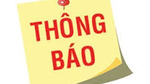 Thông báo tuyển sinh